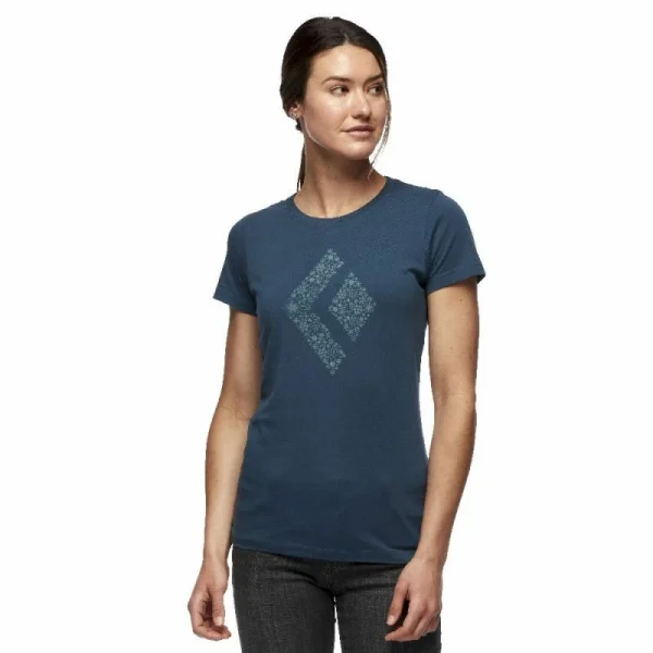 Meilleure vente ⌛ Black Diamond Snow Diamond Tee – T-shirt femme 🌟 1