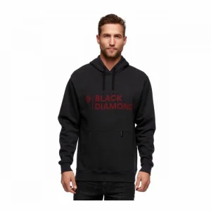 Remise ⭐ Black Diamond Stacked Logo Hoody – Sweat à capuche homme 🌟 8