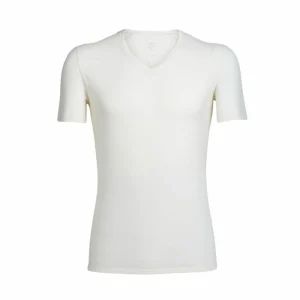 Meilleur prix 🌟 Icebreaker Anatomica Short Sleeve col V en Mérinos – T-shirt en laine mérinos homme I Hardloop 🌟 9