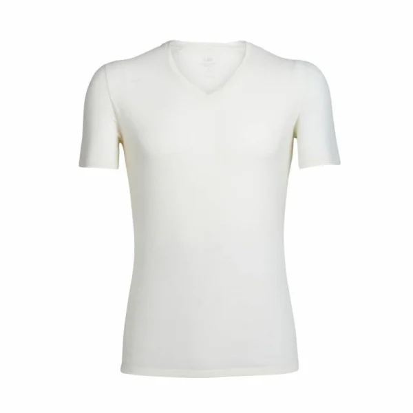 Meilleur prix 🌟 Icebreaker Anatomica Short Sleeve col V en Mérinos – T-shirt en laine mérinos homme I Hardloop 🌟 3