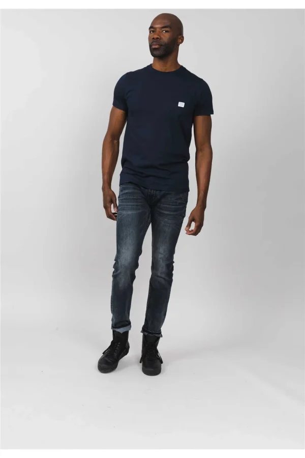 Jeans Slim Bleu UséJean CARLOS 1