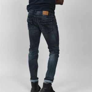 Jeans Slim Bleu UséJean CARLOS 12