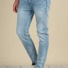 Jean Slim Délavé Pour Homme – CARLOS JJ8051M – DEELUXEJeans CARLOS 11