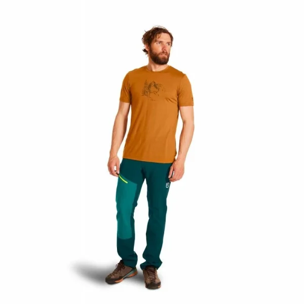 Promo ⭐ Ortovox 150 Cool Logo Sketch – T-shirt homme 🔥 3