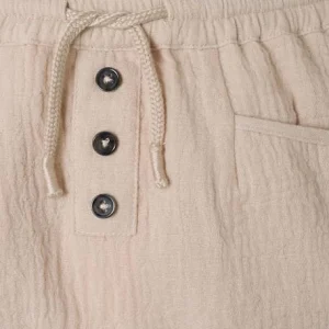 Short En Gaze De Coton Bébé Beige – Vertbaudet 12