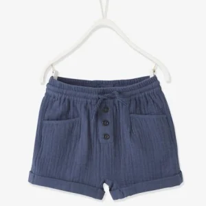 Short En Gaze De Coton Bébé Beige – Vertbaudet 18