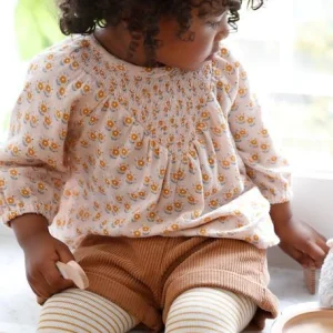 Short En Velours Côtelé Bébé Fille Marine – Vertbaudet 16