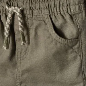 Short Sergé Taille élastiquée Bébé Garçon Vert De Gris – Vertbaudet 18
